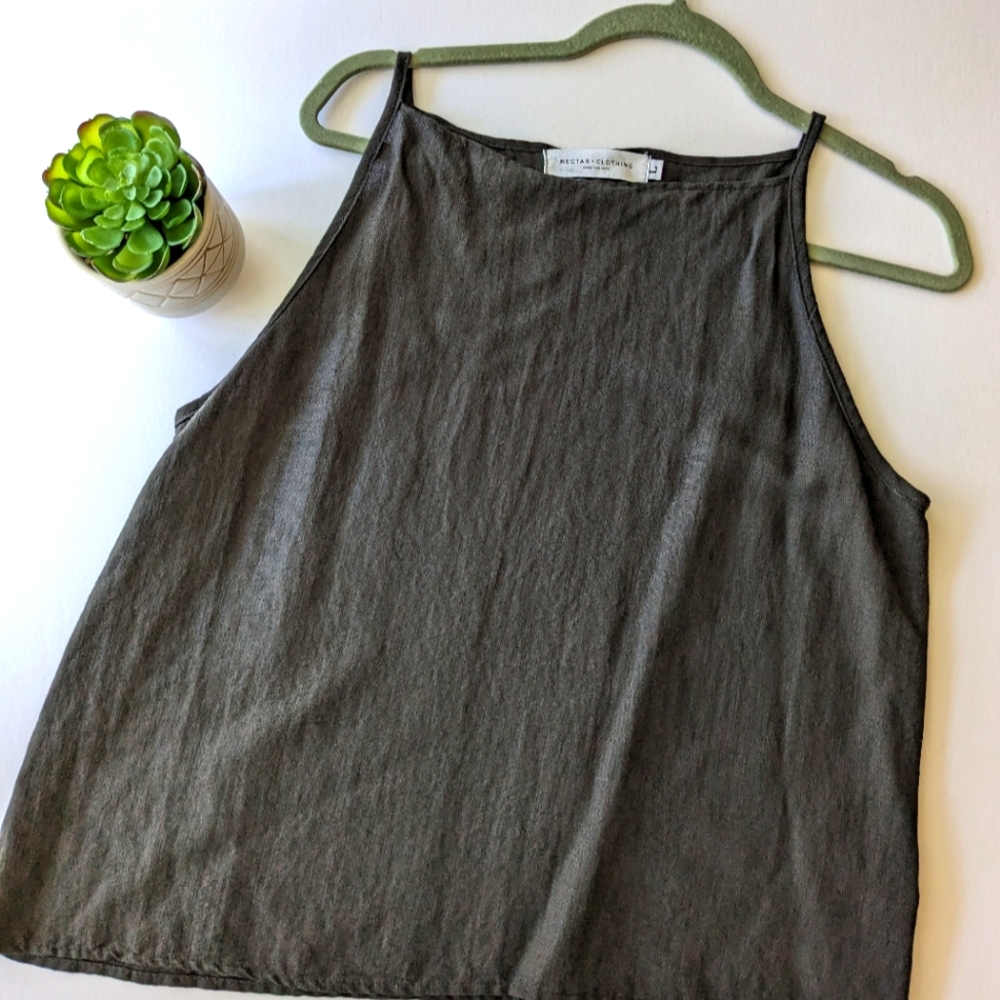 High Neck Line Blouse